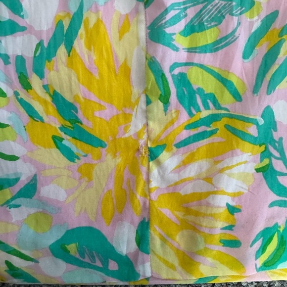 Lilly Pulitzer Chloe 1 Shoulder Pink Barbie Core Soft girl Silk Dress Corset - Picture 12 of 14